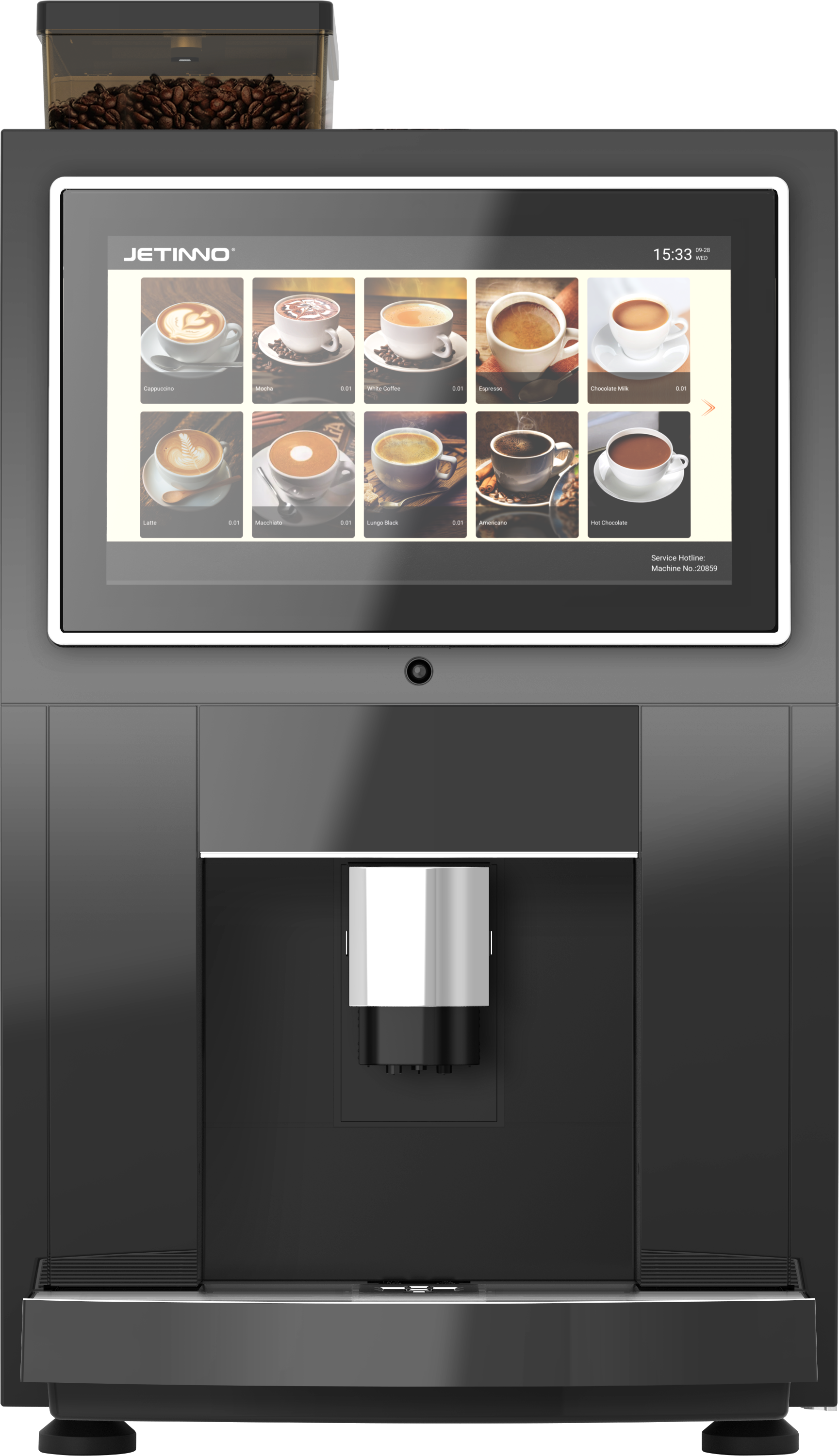 JETINNO JL24 Commercial Coffee Machine with Espresso Brewer