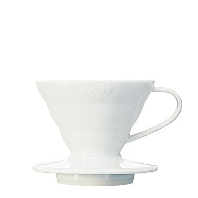 Hario V60 Coffee Dripper Ceramic / White